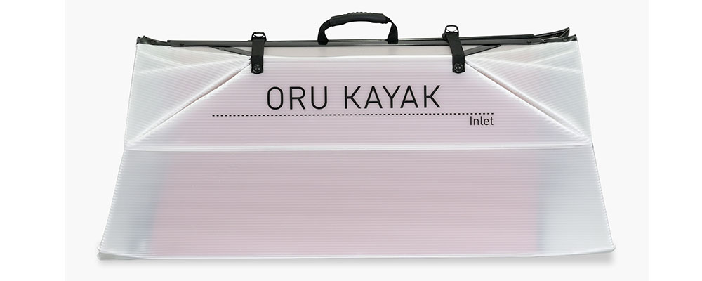 Kayak Inlet plié en mode valise